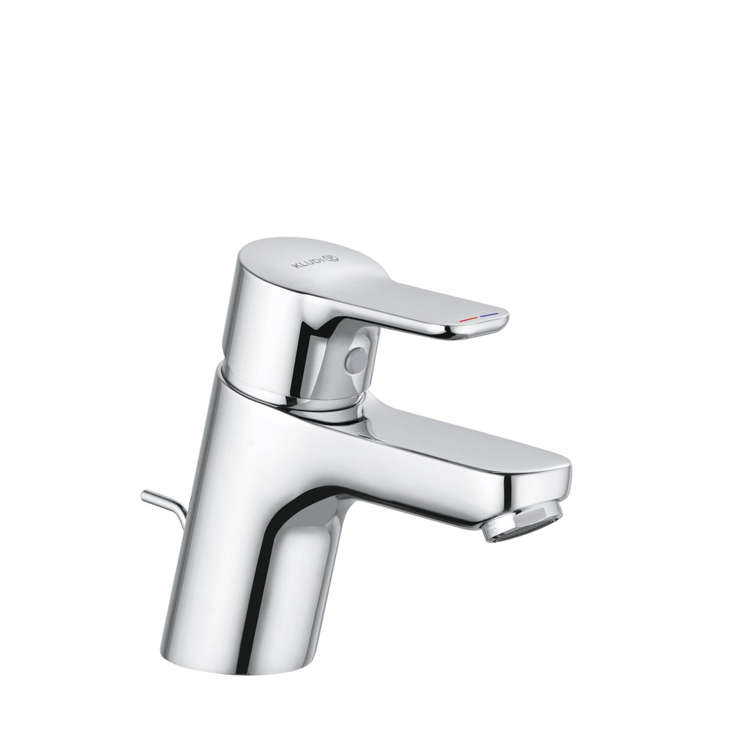 KLUDI Pure&Easy 373850565 Waschtischarmatur, Chrom