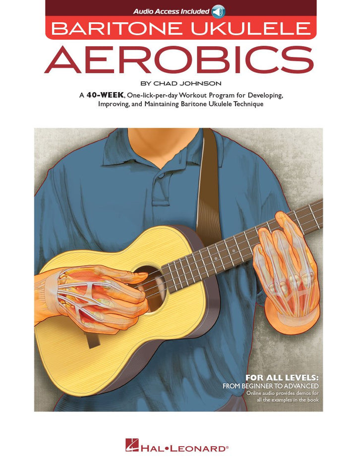 Baritone Ukulele Aerobics: For All Levels - Beginner To Advanced (Book/Online Audio): For All Levels
