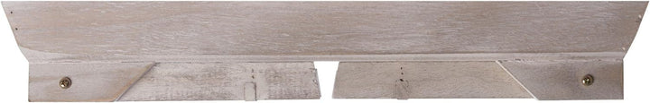 elbmöbel Betttablett Holz 48x33x25cm Serviertablett für Frühstück im Bett für 2 mit klappbaren Beine