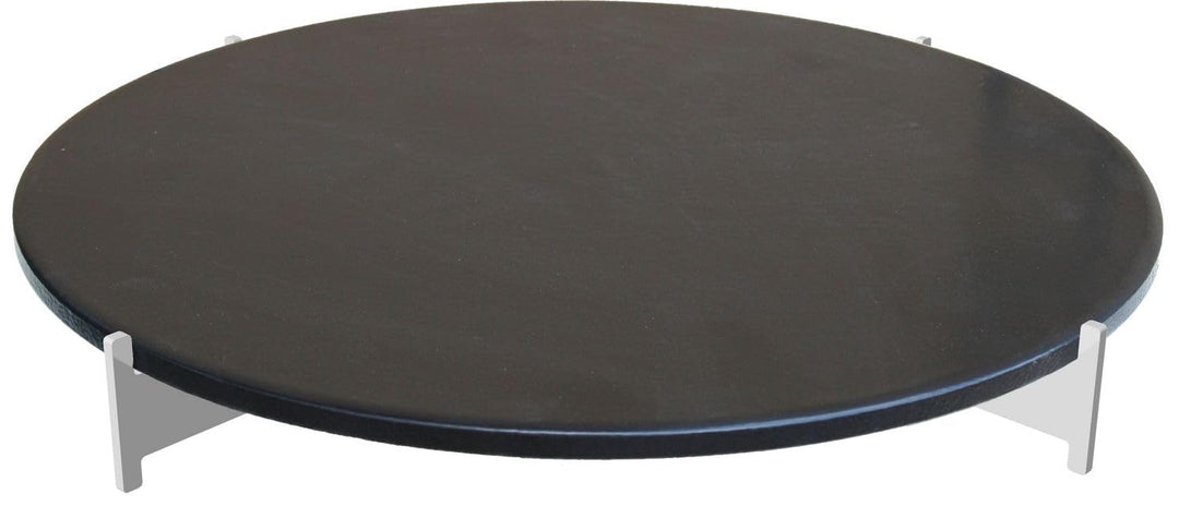 LotusGrill Pizzastein für Serie 435 XL, Schwarz, 45,7 x 45,6 x 6,5, Serie 435 XL