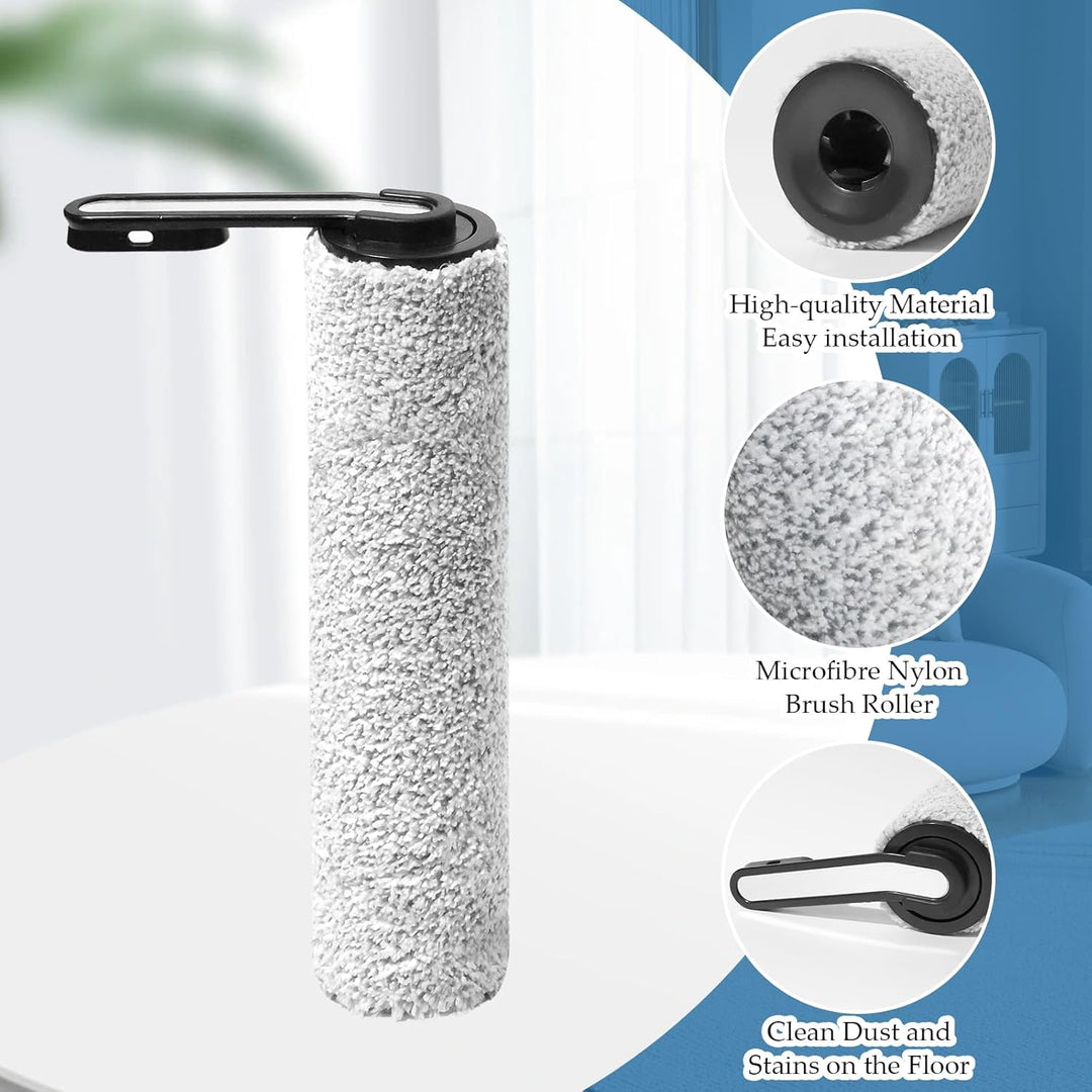 Bürstenrolle Ersatzteile für Tineco iFloor 5 Breeze Complete Nass und Trockensauger Zubehör, 2 Walze