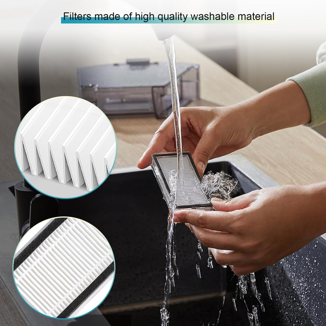 Zubehör Ersatzteile für Xiaomi Roborock S50 S51 S55 S5 Max S6 S60 S65 S6 Pure S6 MaxV Saugroboter, 2