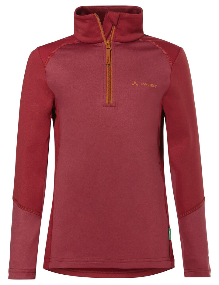 VAUDE Pullover Kids Livigno Halfzip 98 Redeva, 98 Redeva