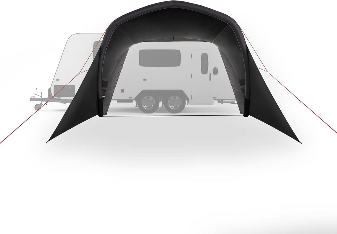 Air Motor Canopy Vorzelt aufblasbar mit UV-Schutz (UV80) & Dark-Coating - Busvorzelt passt für Bus,