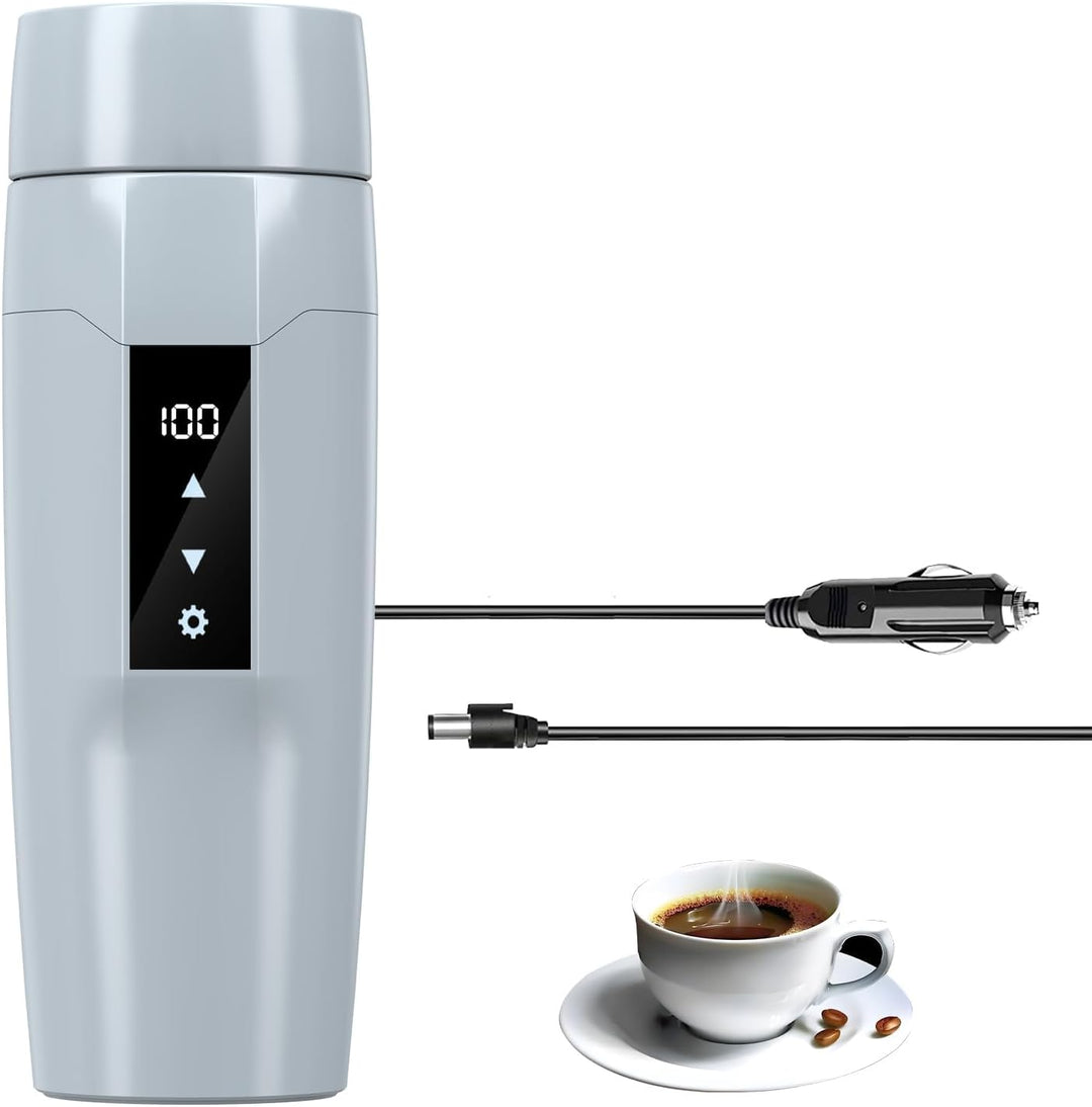 12V Auto elektrische Heizung Wasserkocher mit Temperaturregelung,40~100℃einstellbar,Mini tragbare el