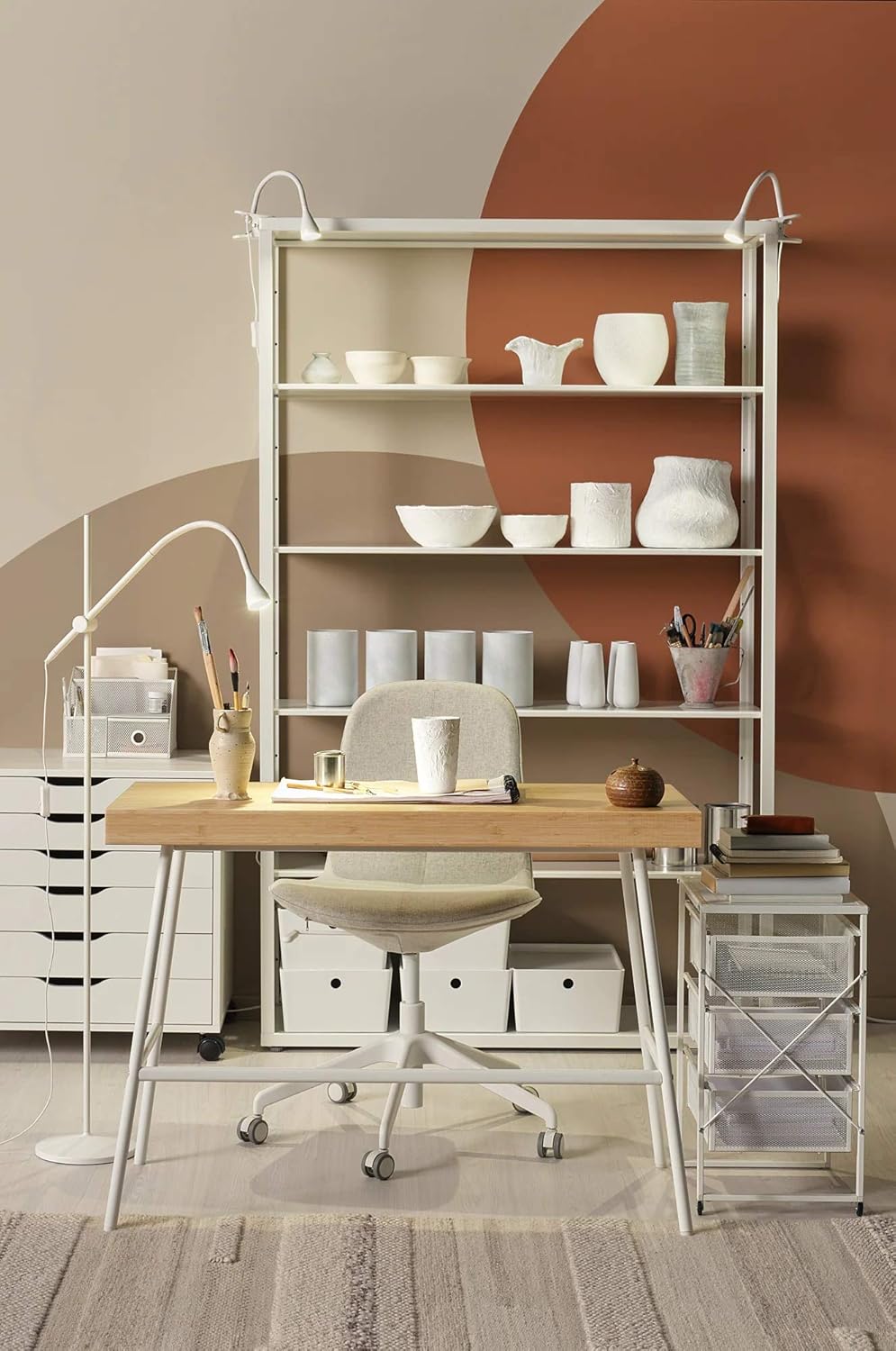 Ikea Schubladenelement Lennart, Weiss 1 Weiss, 1 Weiss