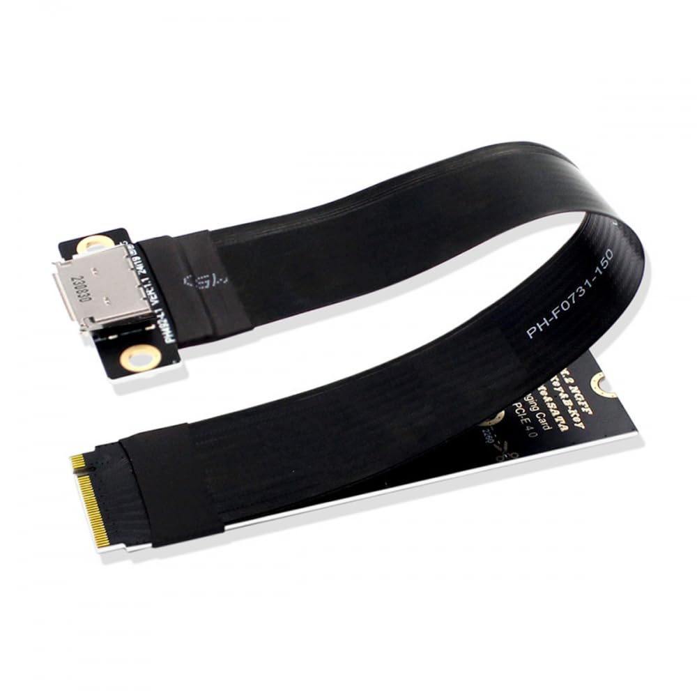 CY 2280 NGFF PCI-E4.0 M.2 M-Key zum Oculink SFF-8612 SFF-8611 Hostkabel 15 cm für NVME U.2 SSD Egpu