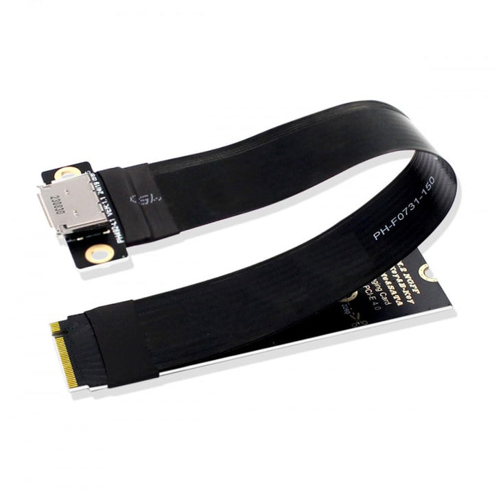 CY 2280 NGFF PCI-E4.0 M.2 M-Key zum Oculink SFF-8612 SFF-8611 Hostkabel 15 cm für NVME U.2 SSD Egpu