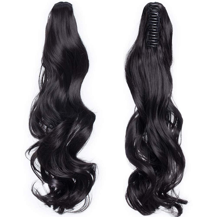 SEGO Ponytail Extension Pferdeschwanz Haarteil Haarverlängerung Zopf Hair Piece Haar Voluminös Wavy