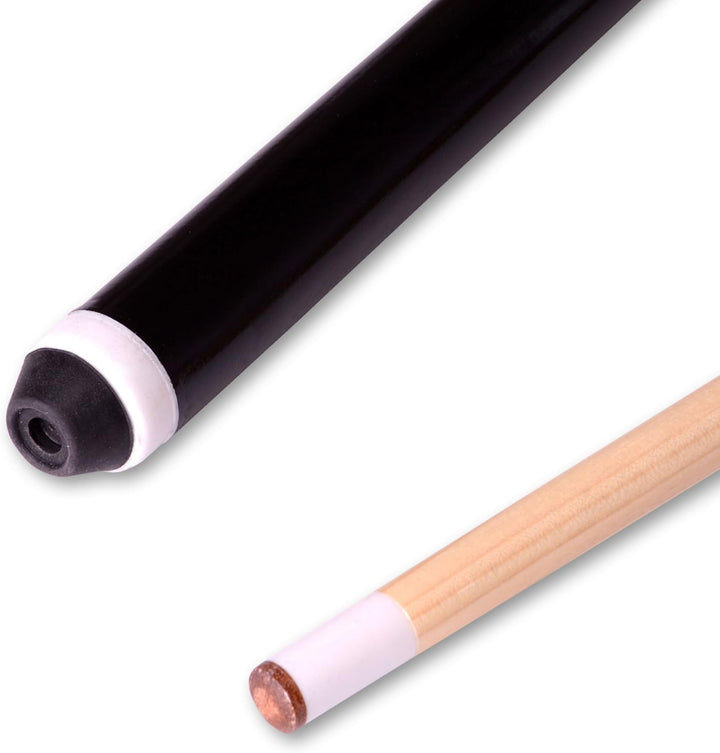 Nexos Trading 2er Set Queues für Billard Snooker Pool aus Holz je 2 teilig ca. 146cm (57 Zoll) mit G