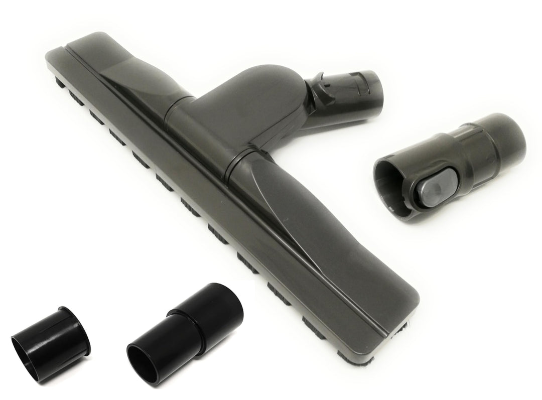Flexible Parkettdüse Parkettbürste Bürste kompatibel mit Dyson und Rohranschluss 32mm, 35mm, 38mm mi