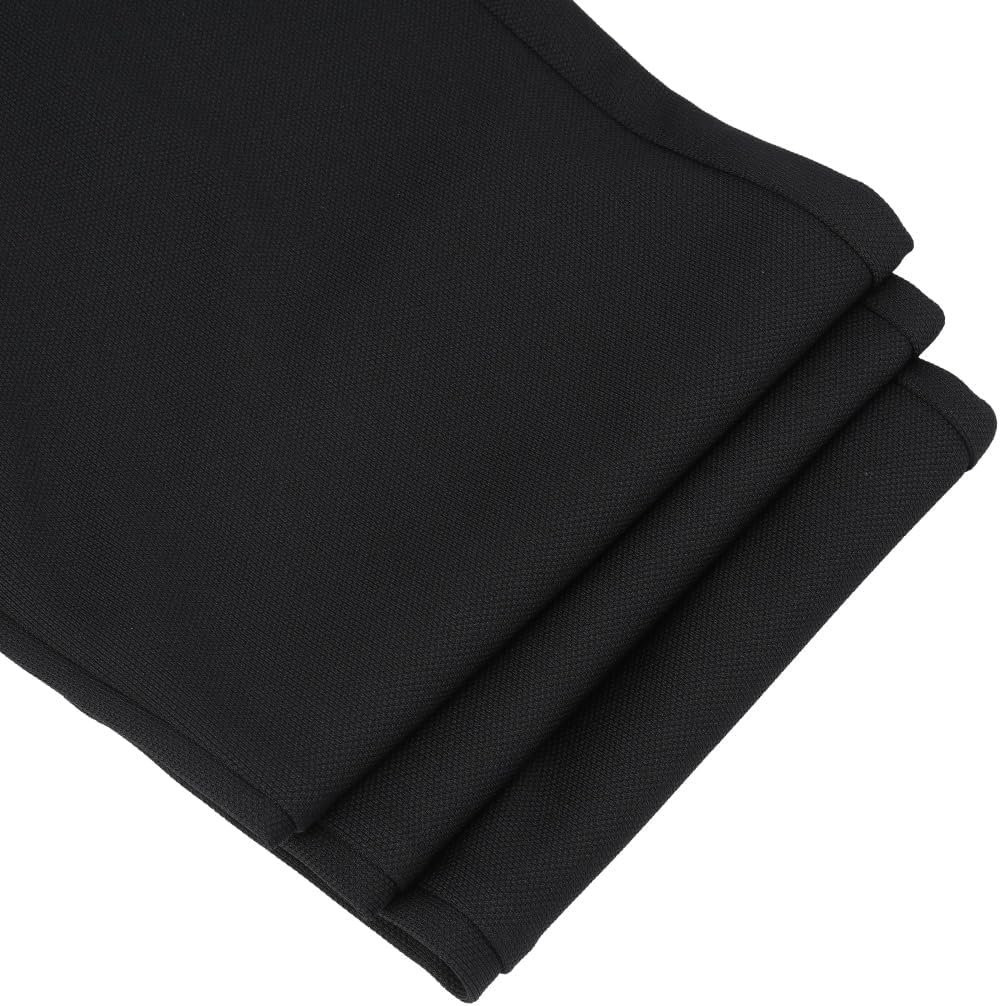 Allthemen Herren Anzughose mit Stretchkomfort Slim Fit Anzug Straight Hose für Business XL Schwarz,