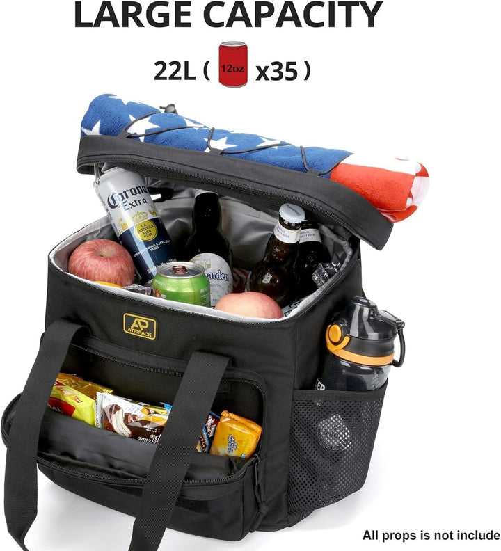 Taktische Lunch-Tasche für Männer, Isolierte und Auslaufsichere Lunchbox mit MOLLE-System, Grosse Kü
