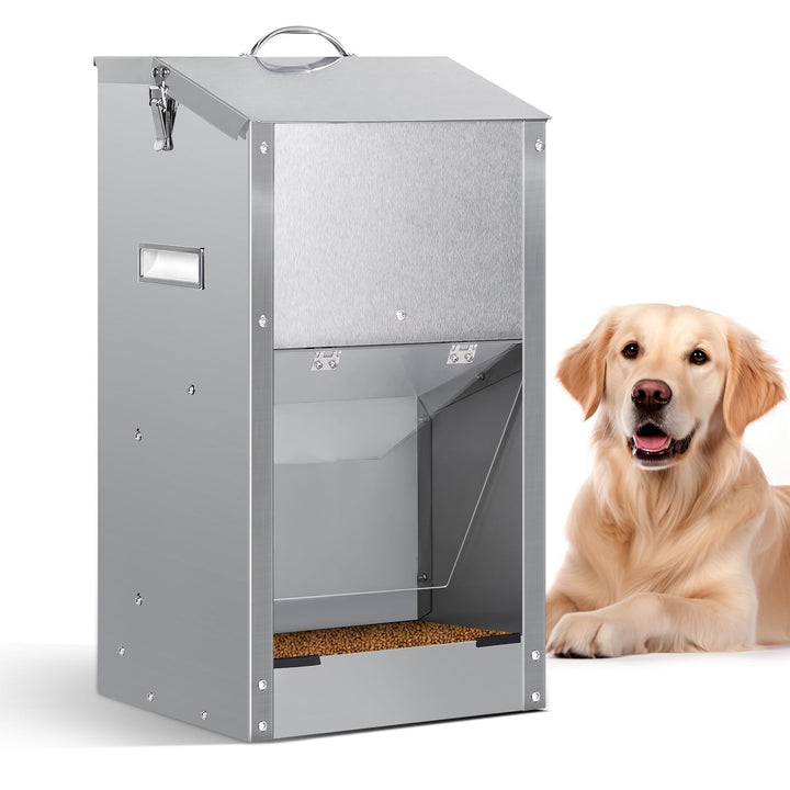 Automatischer Hundefütterer, Automatischer Hundefutterspender für den Aussenbereich Grosse Rasse 11K
