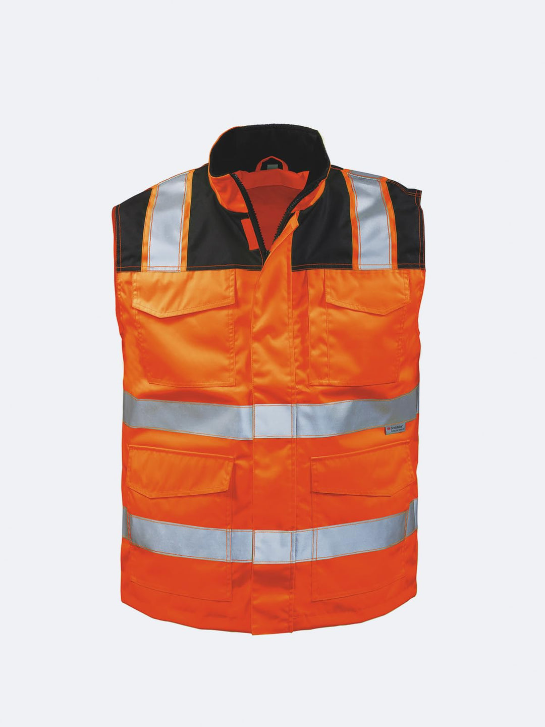 Warnschutzweste - Elysee® orange Grösse XXXL