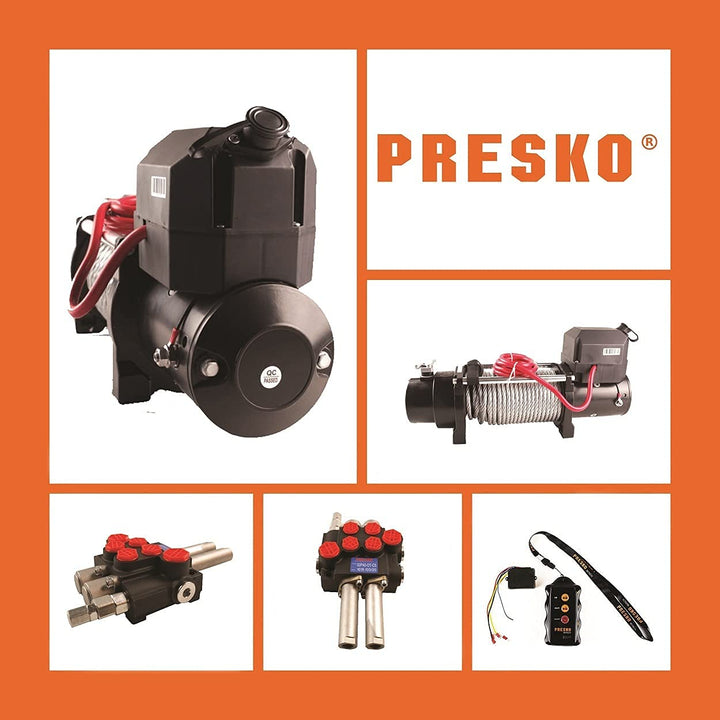 Presko Orbitaler Gerotor Hydraulikmotor 315 cm³/Umdrehung G ½" Anschluss, SAE A - Äquivalent OMR 315