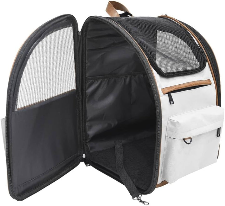 Nobby Rucksack Tomek hellgrau; L: 43 x 20 x 28 cm, hellgrau