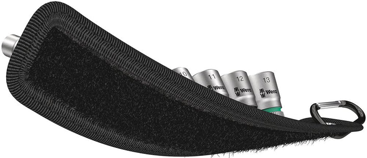 Wera 05003883001 Belt 4 Zyklop Steckschlüsseleinsatz-Satz, 1/4"-Antrieb, 9-teilig