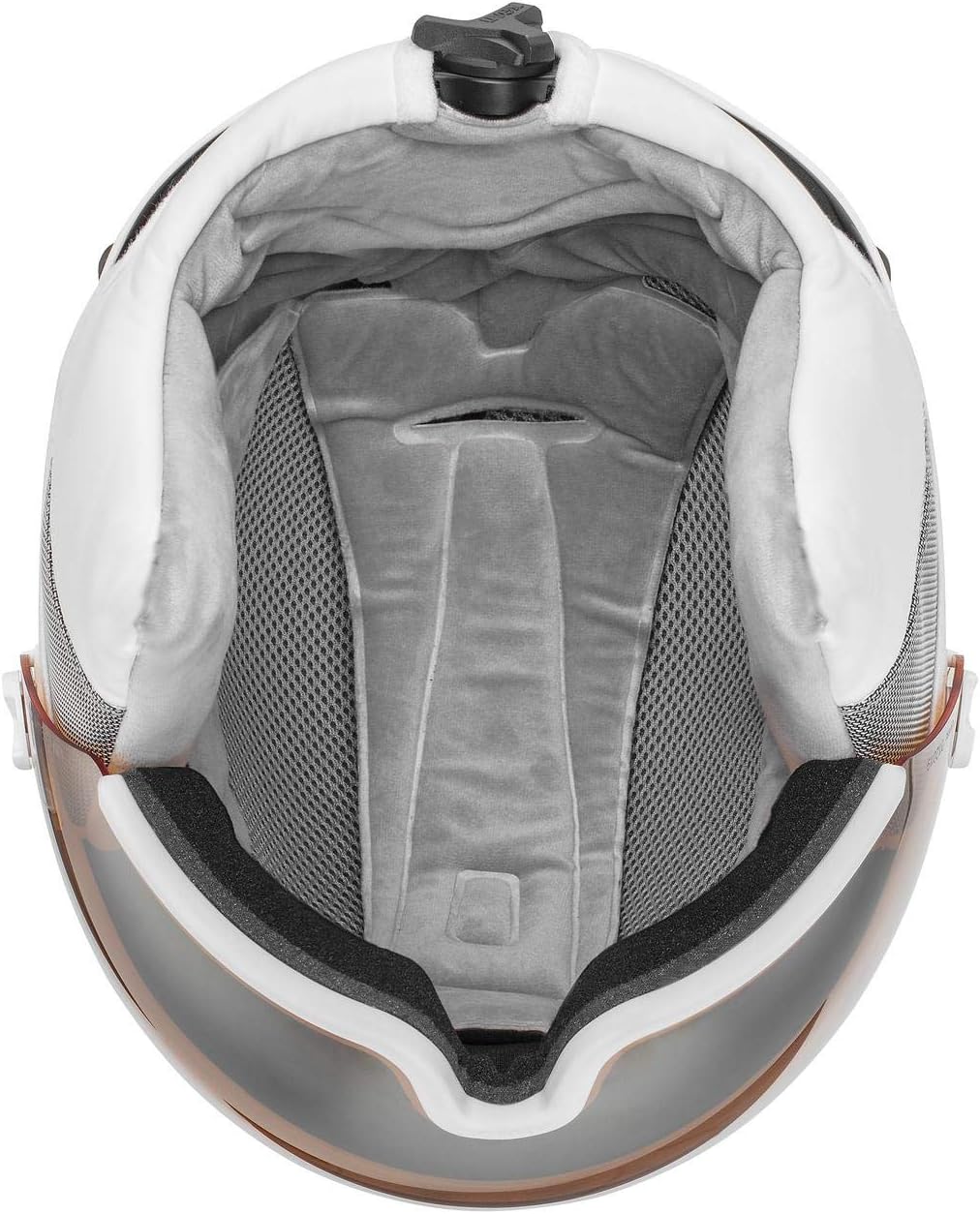 uvex hlmt 600 visor - Skihelm für Damen und Herren - mit Visier - individuelle Grössenanpassung - al