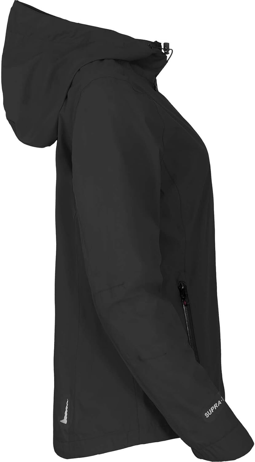 Bergson Damen Regenjacke HELLI - Wanderjacke - Fahrradjacke - Outdoorjacke - wasserdicht - winddicht
