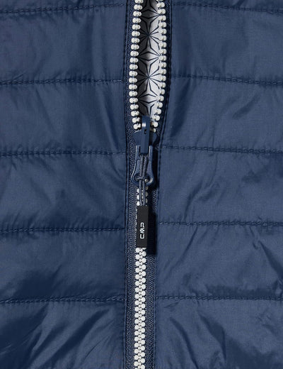 CMP Damen Woman Reverse Jacket Fix Hood WOMAN REVERSE JACKET FIX HOOD 34 Eisblau, 34 Eisblau