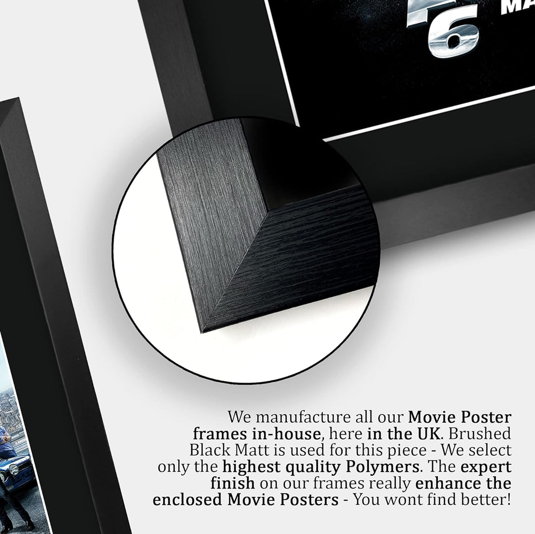 HWC Trading FR A3 Fast & Furious 6 Vin Diesel Gifts gedrucktes Poster, signiertes Autogramm für Film