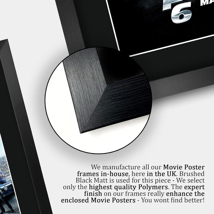 HWC Trading FR A3 Fast & Furious 6 Vin Diesel Gifts gedrucktes Poster, signiertes Autogramm für Film