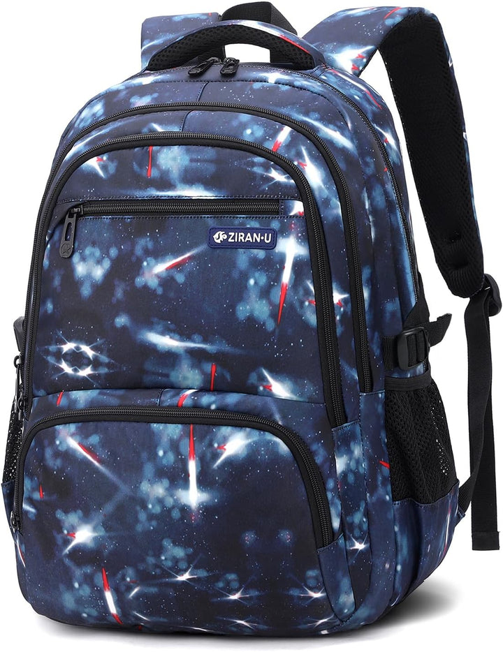 Amythe Schulrucksack Jungen Rucksack Teenager, Lässig Kinderrucksack Daypack Wasserdicht Gross Nylon