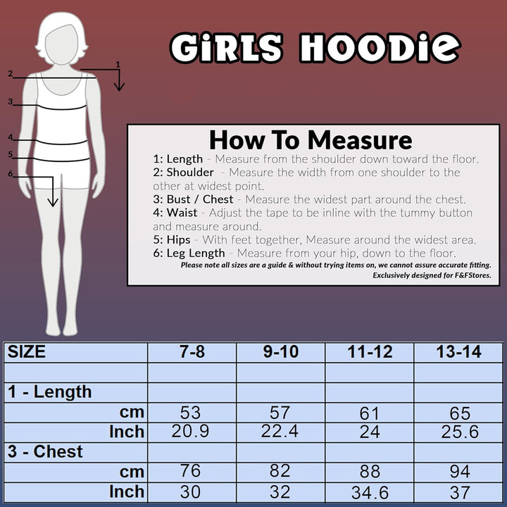 Disney Hoodie für Mädchen, Coole Pullover für Kinder und Jugendliche - Mädchen Geschenke Creme Baby