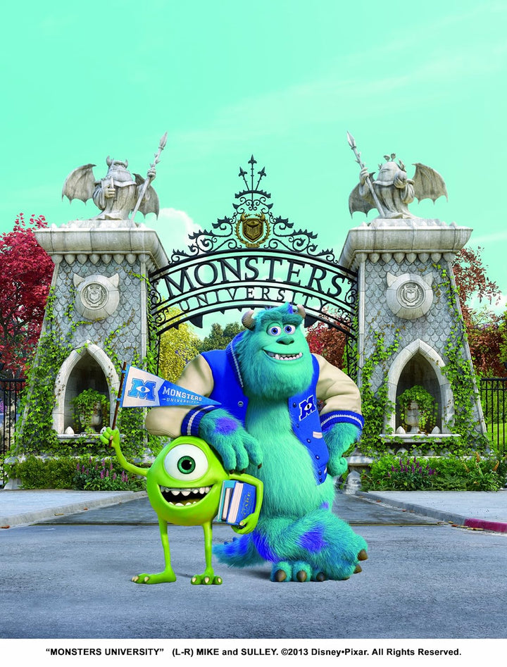 Die Monster Uni - Steelbook (+ 2 BRs) [3D Blu-ray], 3D