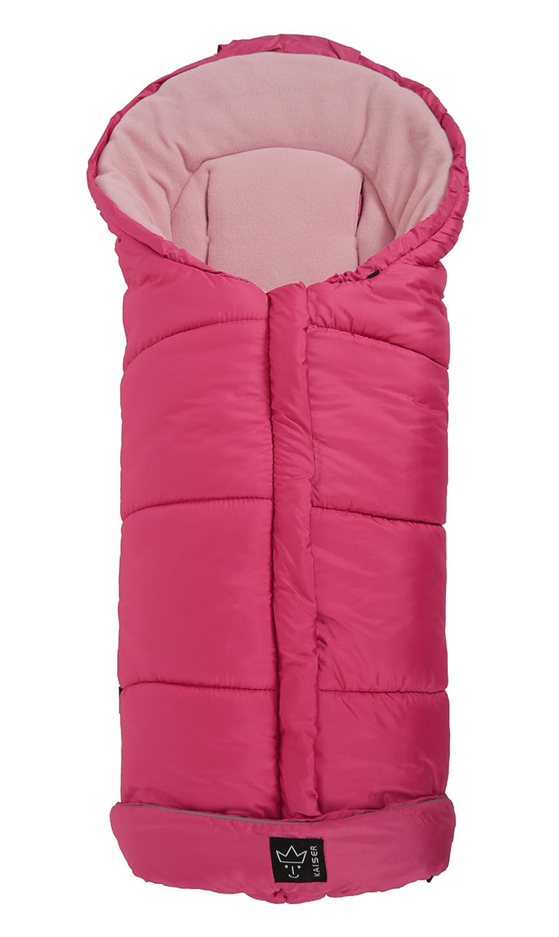 Kaiser 6570837 - Fusssack "Iglu Thermo Fleece", Farbe pink, Pink