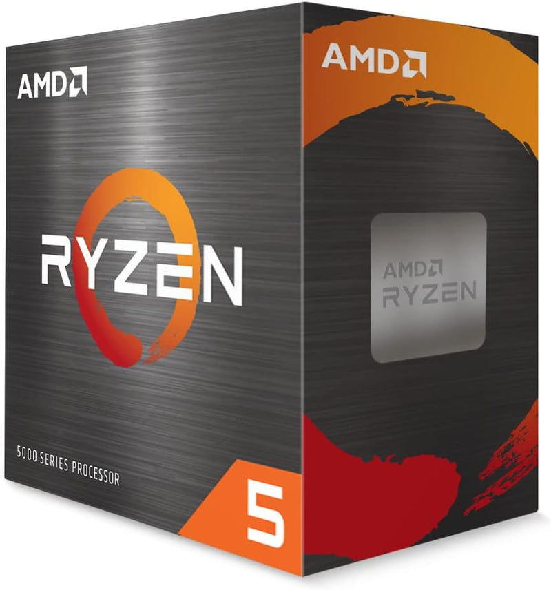 AMD Ryzen 5 5500 Prozessor (Basistakt: 3.6GHz, Max. Leistungstakt: bis zu 4.2GHz, 6 Kerne, L3-Cache