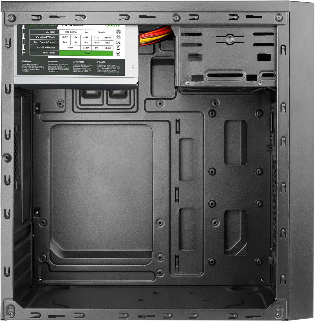 Tacens Anima AC4 500 PC-Gehäuse Micro ATX + Netzteil 500W AC4500, AC4500