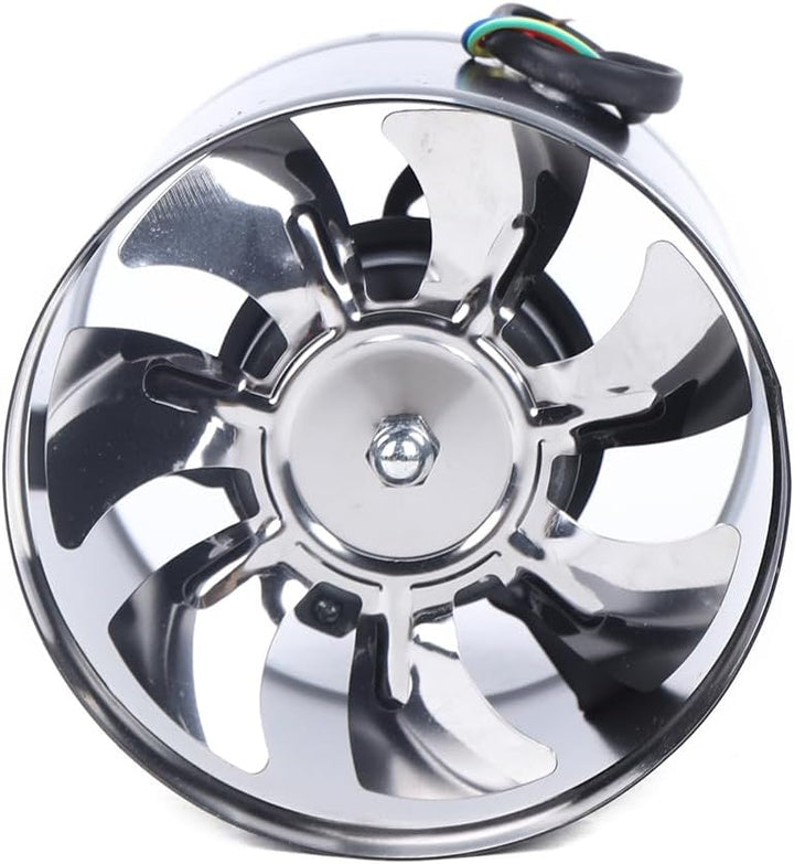150mm 500m³/h Axial Rohrventilator Metall Gebläse Kanal Lüfter Abluft Zuluft, in Küchen, Wohnzimmern