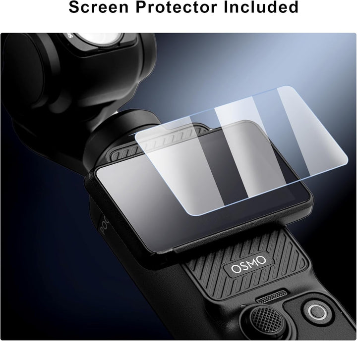 Haoge Pocket 3 Magnetisches 0,75-faches Weitwinkelobjektiv für DJI Osmo Pocket 3 Kameraobjektiv, erw