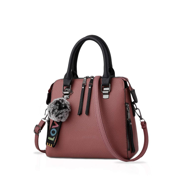 NICOLE & DORIS Mode Handtaschen Damen Taschen Elegant Shopper Tote Leder Schultertasche Frauen Umhän