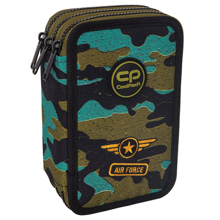 CoolPack XXL Federtasche Federmappe 3-Fach Schulstiftetui, dreifaches Federmäppchen, Federmäppchen f