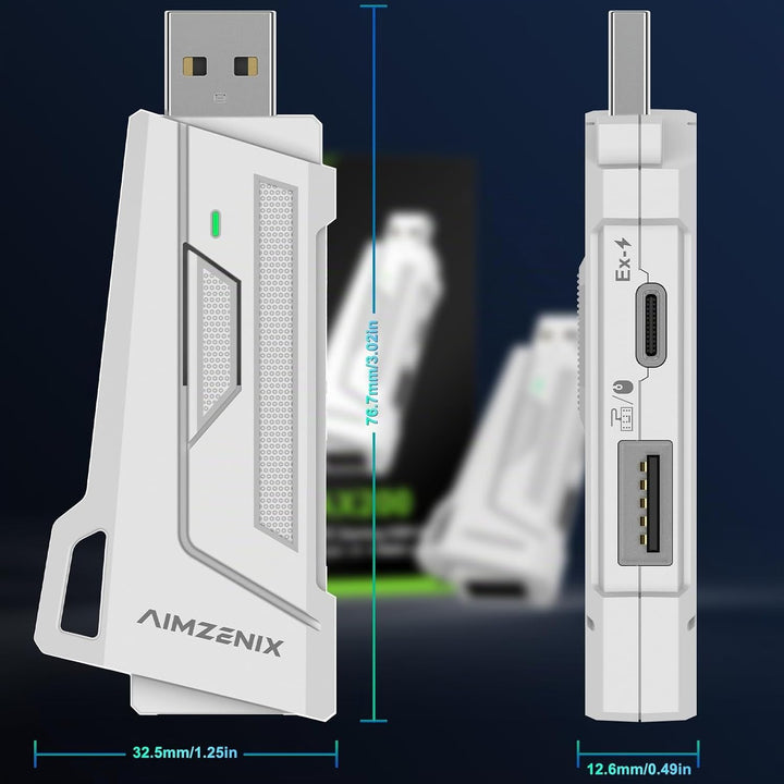 Joso AX200 Tastatur- und Mausadapter für N/Switch (alle Modelle) und PC-Tastaturkonverter für FPS-/T