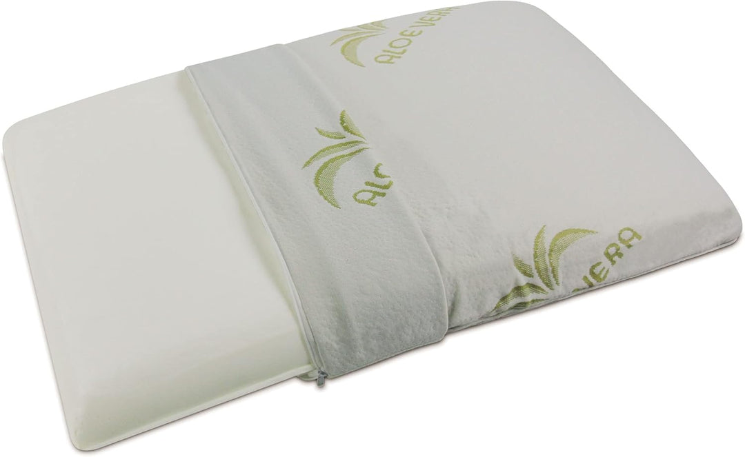 Baldiflex, Kissen aus Memory Foam, Typ Seifenschale, Futter aus Aloe Vera
