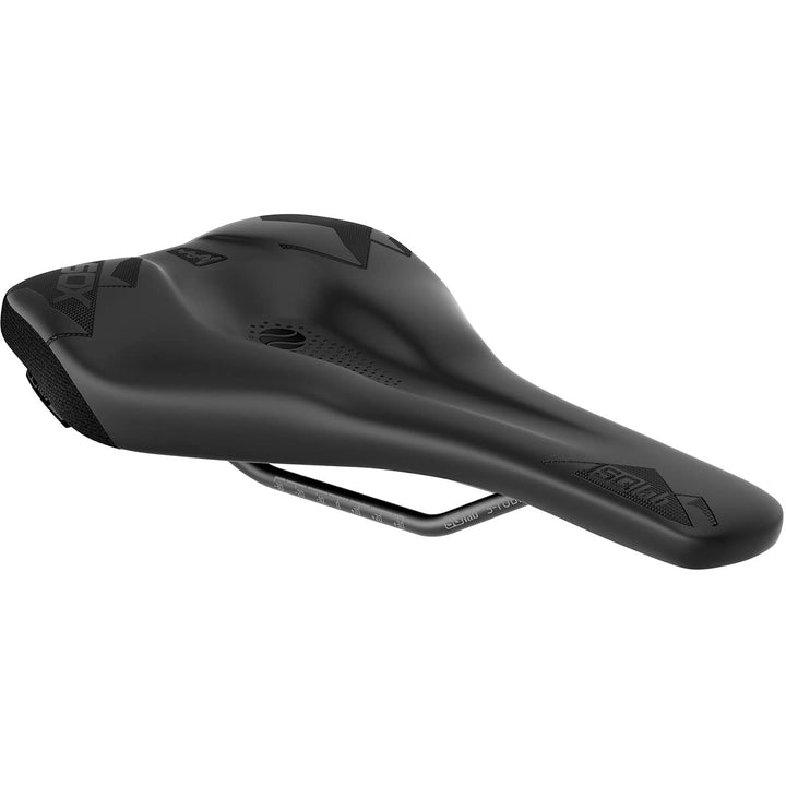 SQlab Unisex – Erwachsene 6OX Ergowave Active 2.1 MTB Gravity & E-Performance Fahrradsattel, Schwarz