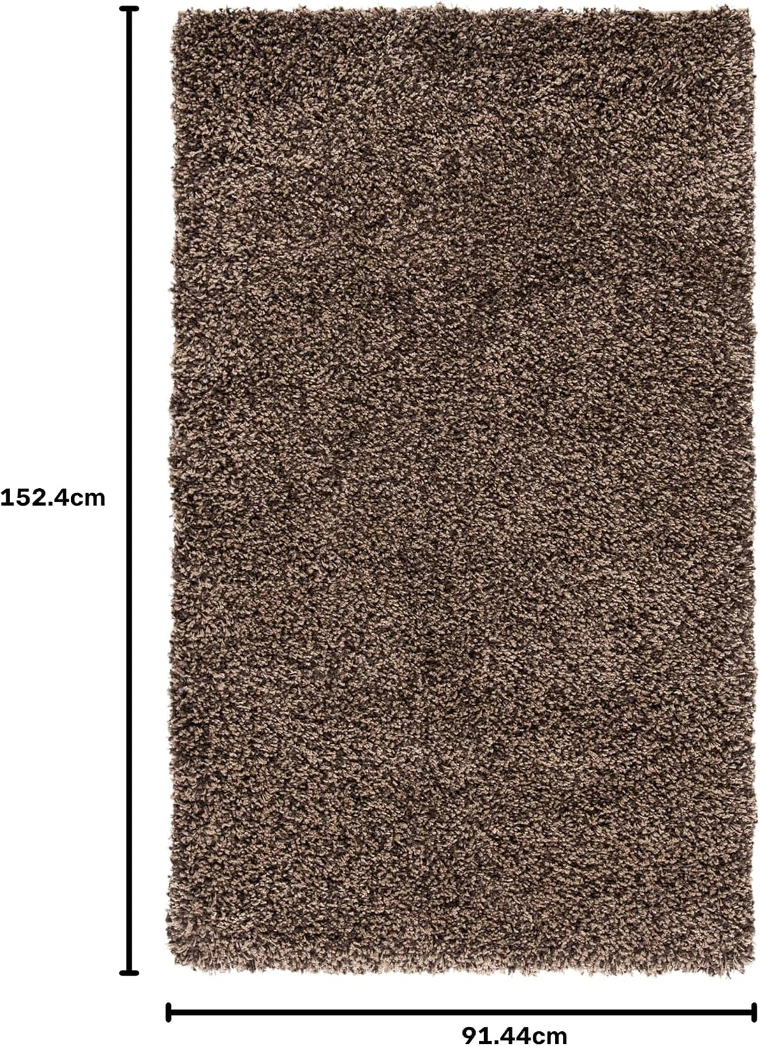 SAFAVIEH Zottelig Teppich für Wohnzimmer, Esszimmer, Schlafzimmer - California Shag Collection, Hohe