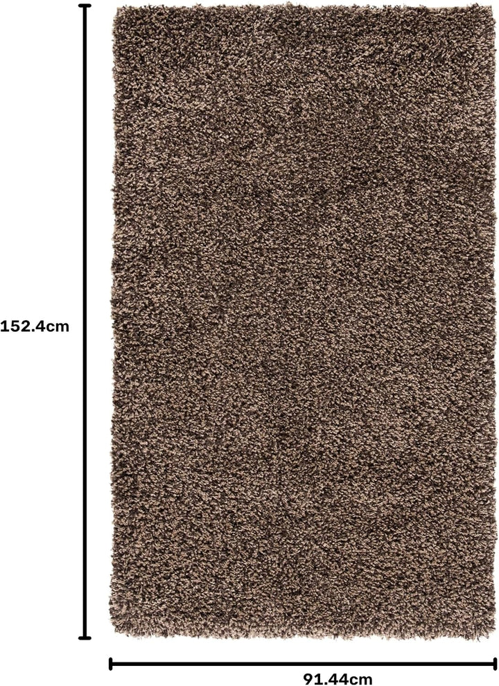 SAFAVIEH Zottelig Teppich für Wohnzimmer, Esszimmer, Schlafzimmer - California Shag Collection, Hohe
