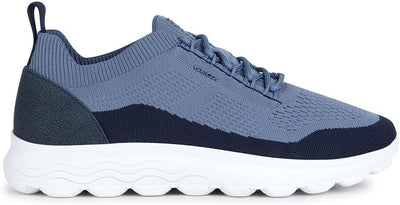 Geox Herren U Spherica A Sneakers 45 EU Schmal Avio Navy, 45 EU Schmal Avio Navy