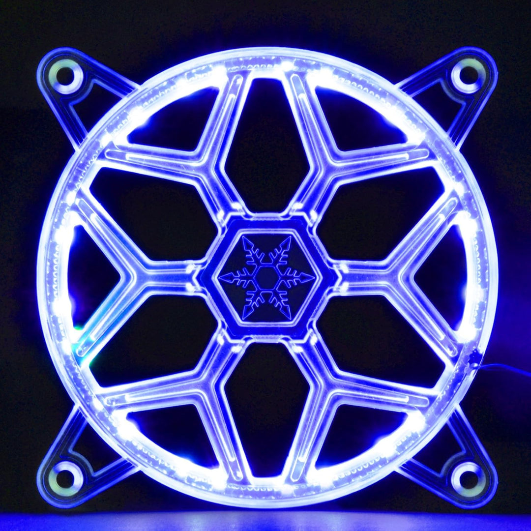 SilverStone SST-FG121 - 120 mm Lüftergitter mit 24 integrierten RGB LED, SST-FG121