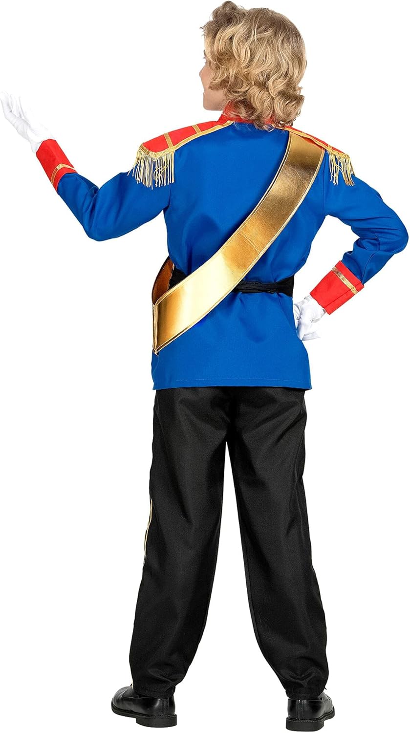 "CHARMING PRINCE" (jacket, pants, belt, sash) - (128 cm / 5-7 Years), 128