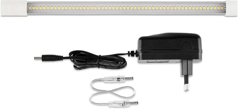 REV - LED Unterbauleuchte XS mit Sensor, 25.000h, Lampe 4,5W, 300lm, 300 x 20 x 15 mm, weiss 30cm -