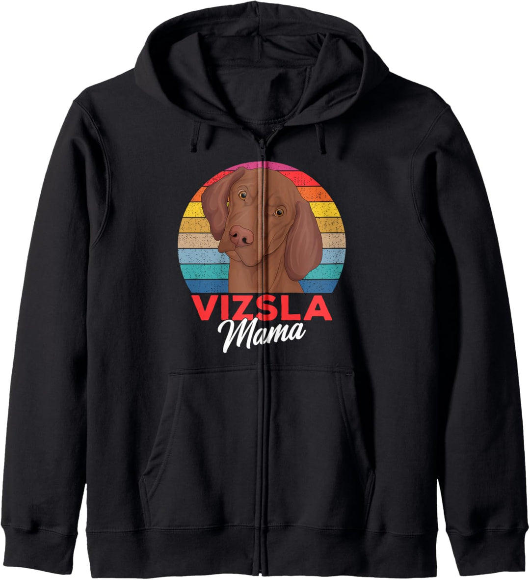 Magyar Vizsla Hunde Mama Frauchen Kapuzenjacke