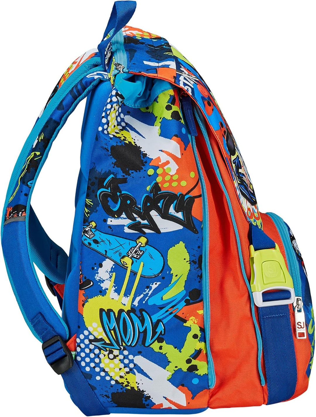 Jungen Zaino Estensibile Rucksack, Blau