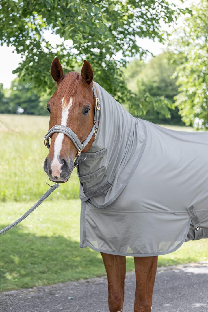 Covalliero Fliegendecke Unisex Light Graphite F/S 2023 Fliegen Schutz 145cm, 145cm