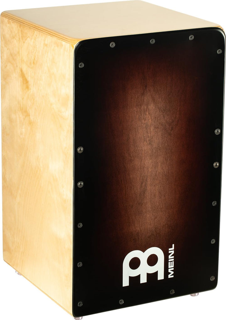 Meinl Percussion Woodcraft Cajon Instrument - Trommelkiste mit Snare und tiefem Bass Sound - Espress